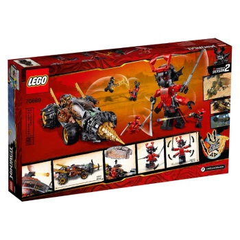 Lego set Ninjago coles earth driller LE70669-4